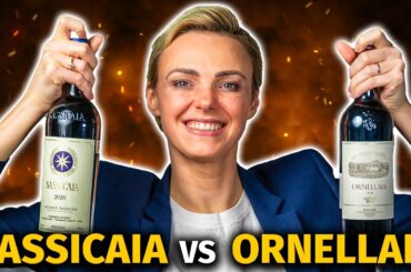 SASSICAIA vs ORNELLAIA: Are These $300 SUPER TUSCAN Wines Really Worth the Hype?