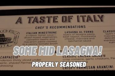 We Try A Taste of Italy in the Main Dining Room on the Allure of the Seas | Properly Seasoned