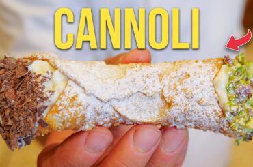 How to Make Cannoli with a Sicilian Pastry Chef (Cannoli Shells and Cream Filling Recipe)