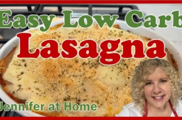EASY LOW CARB LASAGNA  #easy #recipe #lowcarb #keto #lasagna #italian #food #subscribe