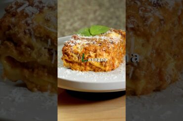 L is for (World's 2nd Best) Lasagna