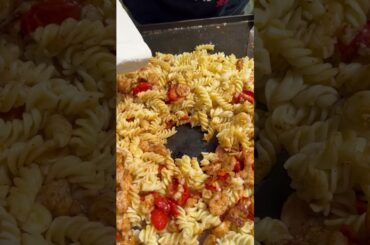 Simple & Easy Shrimp and Lobster Pasta on the Flattop Griddle | Let’s Go!