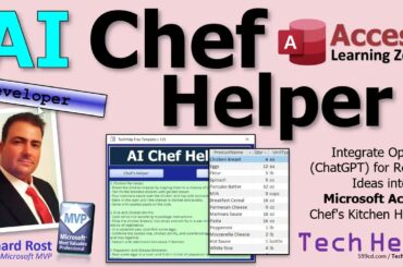 Integrate OpenAI (ChatGPT) for Recipe Ideas into the Microsoft Access Chef's Kitchen Helper