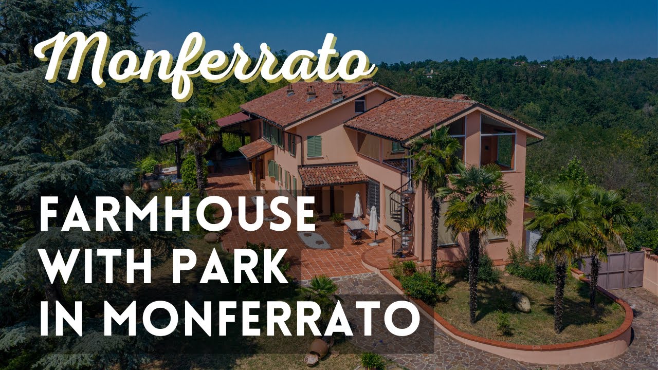 Farmhouse with park in Monferrato – Complete tour – Fubine Monferrato – Italy Farmhouse with park in Monferrato - Complete tour - Fubine Monferrato - Italy