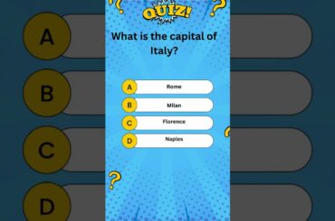 What is the capital of Italy #puzzle #games