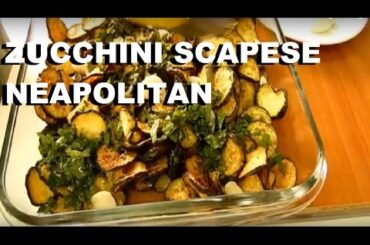 Italian Food Zucchini scapece are a typical dish of Neapolitan cuisine #italian #food #italianfood