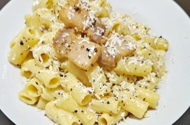 Pork Belly Carbonara!!