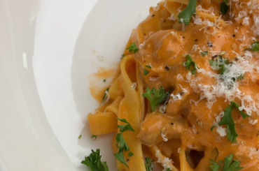 Fettuccine + Vodka sauce+ Chorizo