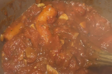 Nothing better than homemade sauce.