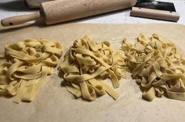 First time making pasta today and omg this was a LOT of labor! Totally worth it though