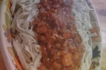 homemade pastas, very time consuming but very tasty result