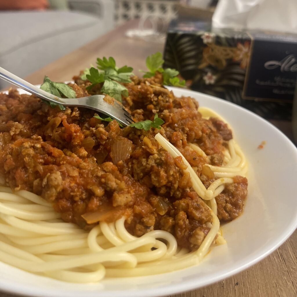 Bolognese pasta👌🏼❤️