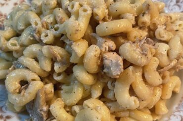 Creamy Mushroom Chicken Pasta Recipe