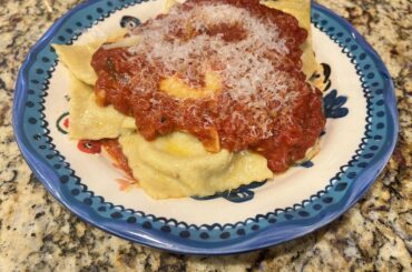 First attempt at ravioli and ricotta. I had fun!