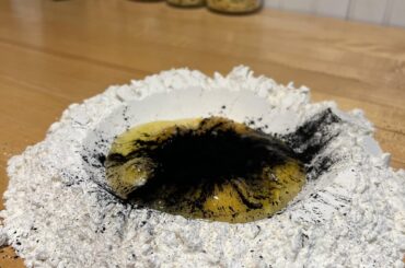 Squid Ink Ravioli a La Mer