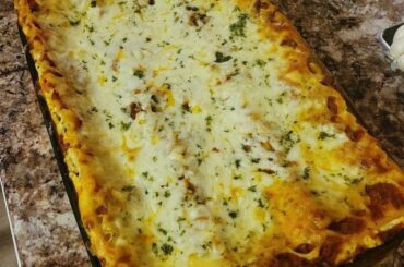 Good ole homemade Lasagna.