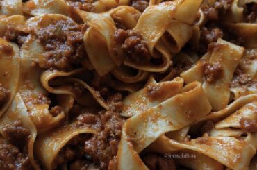 Pappardelle Ragù alla Bolognese 🍝