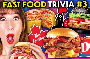 Boys Vs. Girls: Fast Food Trivia | Try Not To Fail