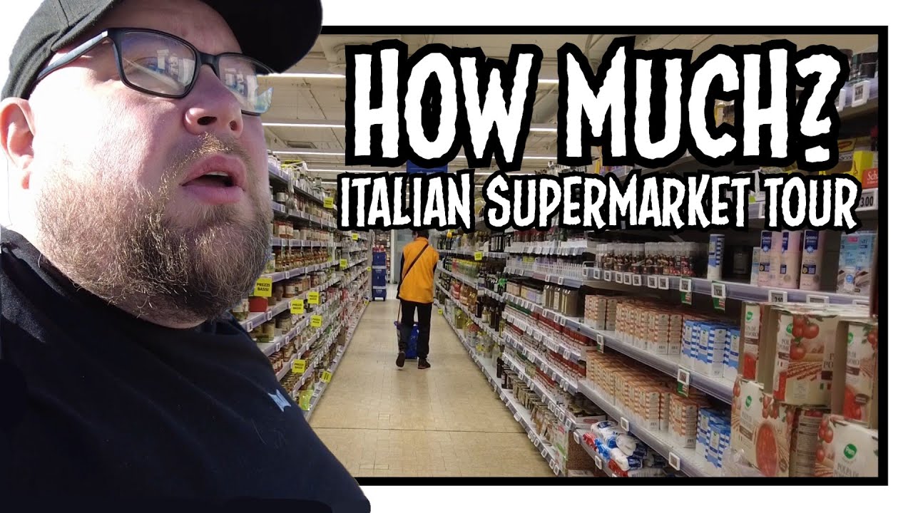 Grocery Shopping in Rome Italy! FULL Supermarket Tour in Rome Grocery Shopping in Rome Italy! FULL Supermarket Tour in Rome