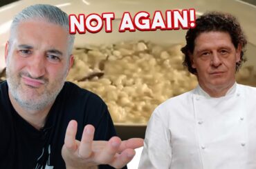 Italian Chef Reacts to Marco Pierre White Mushroom Risotto