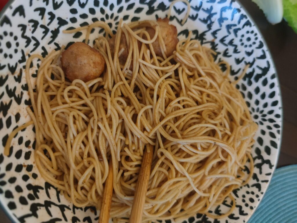 spaghetti and meatballs