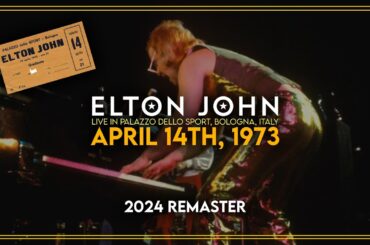 Elton John - Live in Bologna (April 14th, 1973)