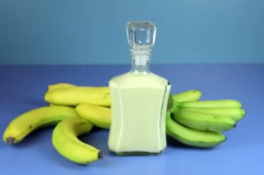 Banana Cream Liqueur - 2 Italian Recipes! How to Make at Home
