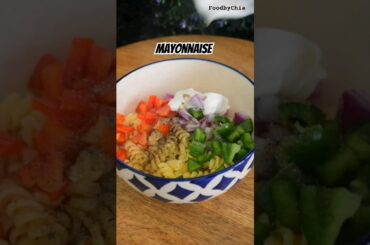 Creamy Pasta Recipes #shorts Creamy Pasta Salad | 5-Minute Pasta Recipe | Easy Snacks at Home