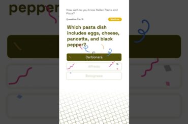 I was wrong to limit Italian Cuisine, and then I read this | DailySparkAI #shorts #quiz #italy