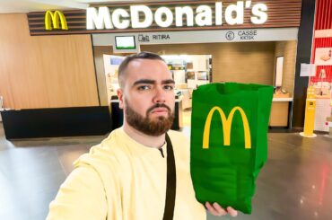 British Guy tries Italian McDonald’s