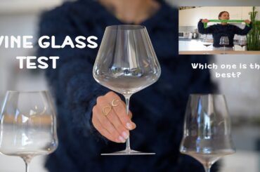 Wine glasses: which one is the best? A Sommelier review