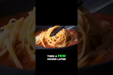 The Reason to Properly Store Your Food  |  Random Facts #shorts #spaghetti #foodpoisoning