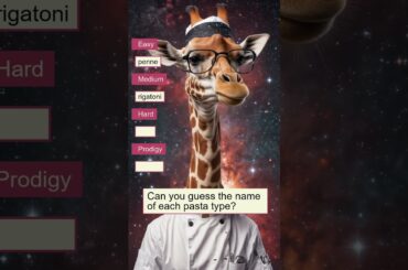 Guess the Pasta: Can You Name Each Pasta Type? | Italian Cooking Challenge & Guess the food