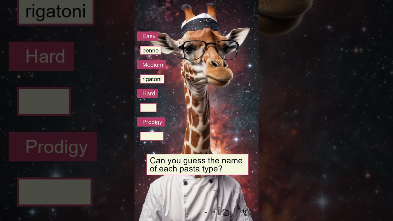 Guess the Pasta: Can You Name Each Pasta Type? | Italian Cooking Challenge & Guess the food Guess the Pasta: Can You Name Each Pasta Type? | Italian Cooking Challenge & Guess the food