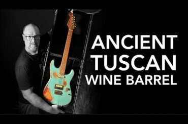Tuscan Treasure: The $4K Wine Barrel Guitar!