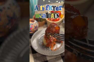 Air fryer Meatballs #halal #meatballs | Recipe in description