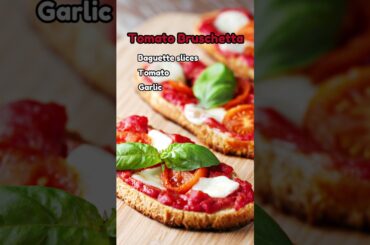 Easy Tomato Bruschetta Recipe  Fresh Italian Appetizer
