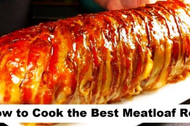 How to Cook the Best Meatloaf Roll Recipe Italian Food and Potato Salad