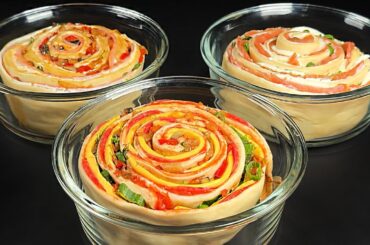 These old tricks were taught to me in Italy! Here are 3 roll ideas. I cook them twice a week