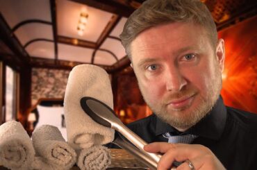 ASMR - First Class Train Attendant Roleplay (The Emperor Suite)