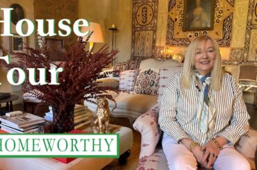 House Tour | A 1920's Italian Villa Filled with Old Hollywood Glamour