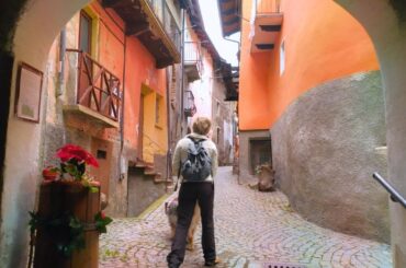 Walking Tour in the Stunning Ancient Traditional Village Hidden in the Italian Alps: Exilles - 4K