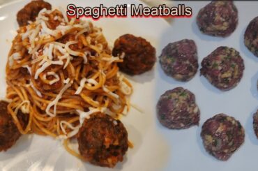 Spaghetti and Meatballs Recipe Easy | spaghetti meat pasta |spaghetti meat recipes Italian |