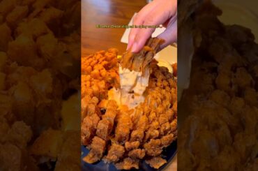 EATING ONLY FOOD AT OUTBACK STEAKHOUSE CHALLENGE... #shorts #viral #mukbang