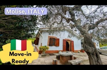Fantastic Move-in Ready Home for Sale in Italy in Gorgeous Location with Sea Views, Garden and Land