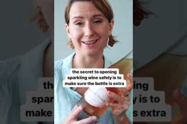 You can always open Sparkling Wine safely! #shorts