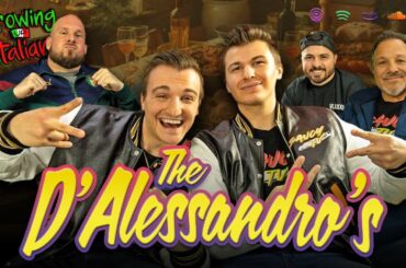 Pier and Marco D’alessandro talk Growing Up Italian - Chatting with Saucy TV