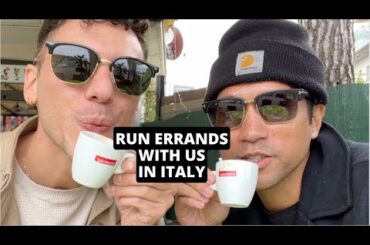 Looking for Filipino food ingredients and running errands in Italy...