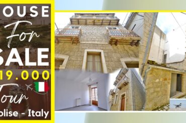 Molise, STONE Home for sale in Italy with garage and terrace - Cheap for sale in Italian town | Tour