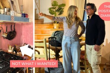 RENOVATING IN TUSCANY: FIREPLACE REVEAL, WEIRD PINK KITCHEN & a Wheelchair Race | EP 11